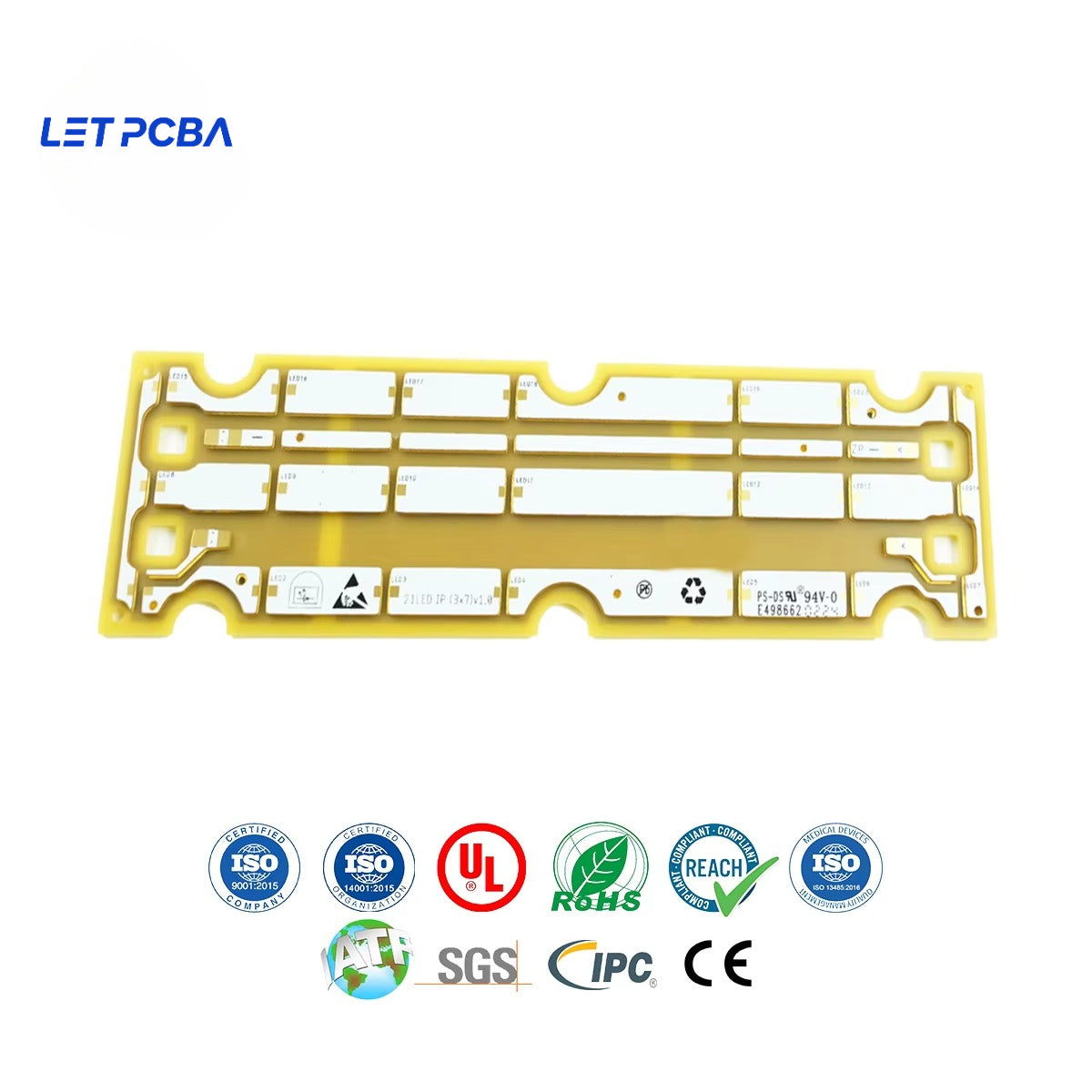 High-quality Rapid Prototyping 94v0 PCB Custom Blank Fast SMD Led PCB Board Population Service Printed Circuit Board